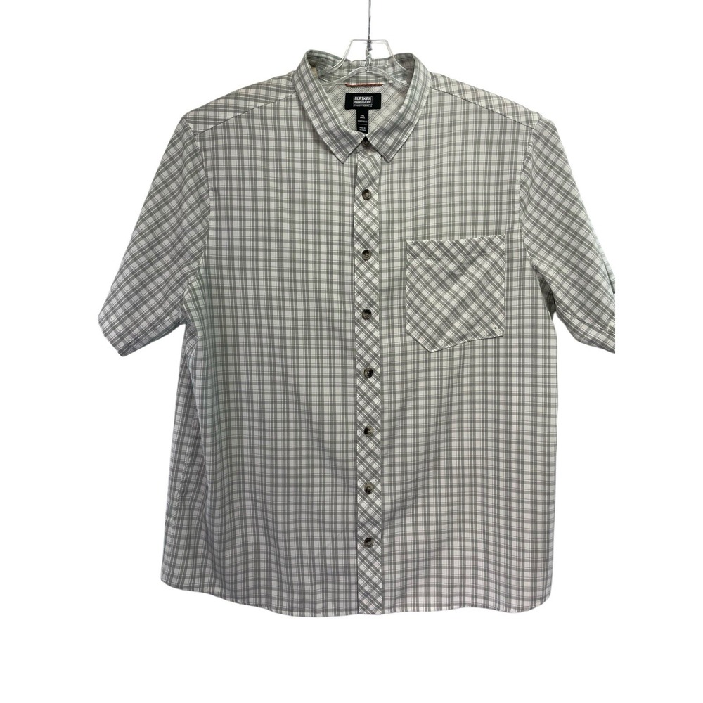 Alaskan Hard Gear Mens Sz 2XLT Vented Button Up S/S Fishing Shirt (Z16) NW/OT